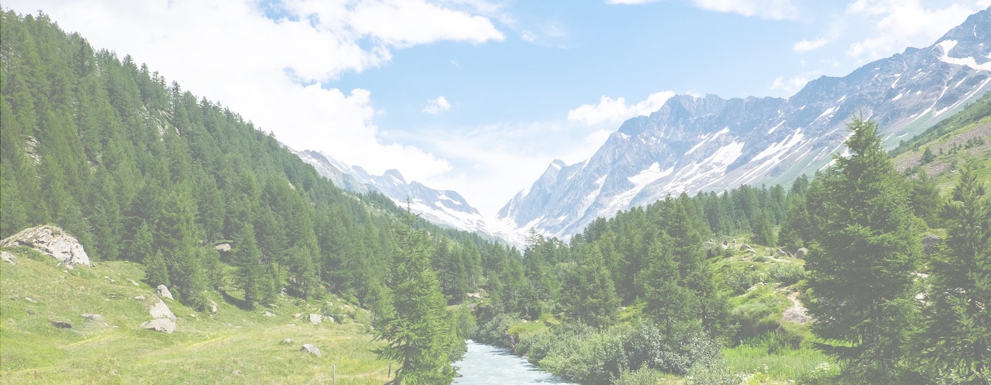 A breathtaking view of the Swiss Valley near the resort